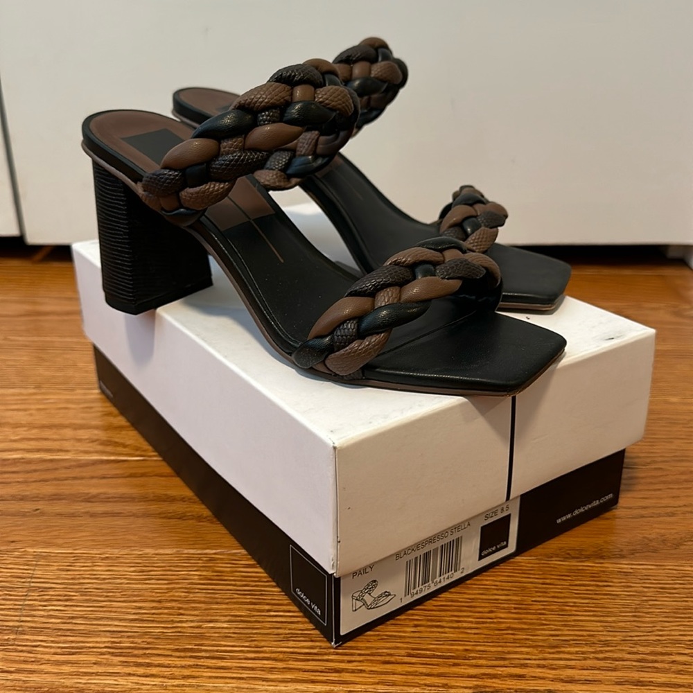 Dolce Vita Paily Black & Espresso 8.5